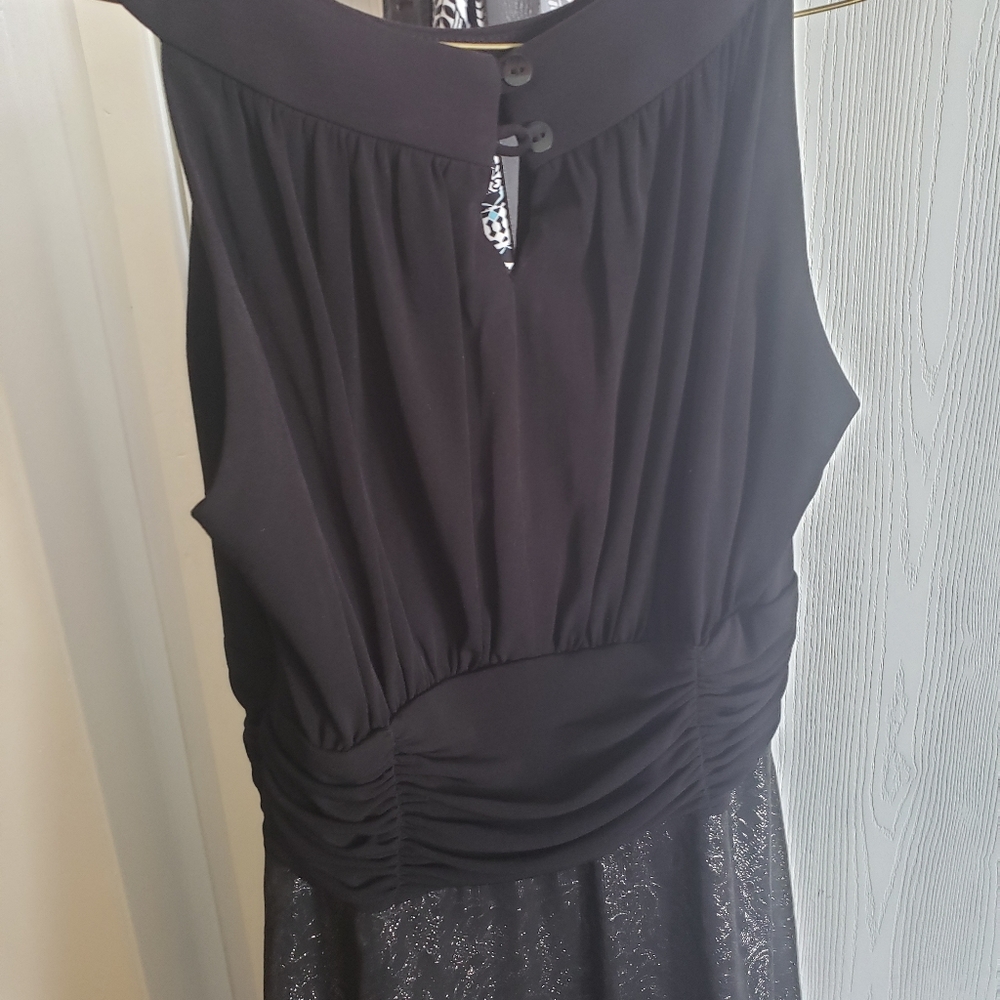 Black formal dress